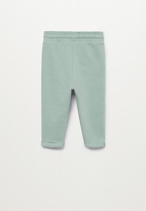 MANGO - Trousers vienab - green