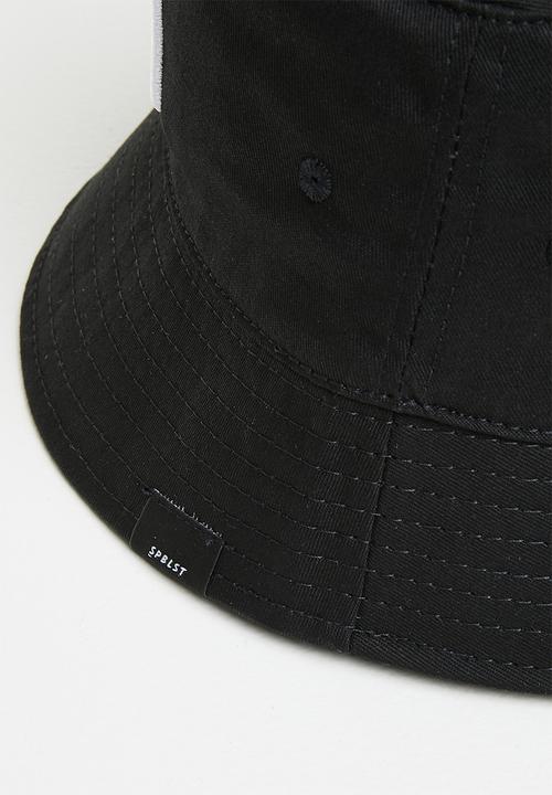 Superbalist - Nasa logo bucket hat - black