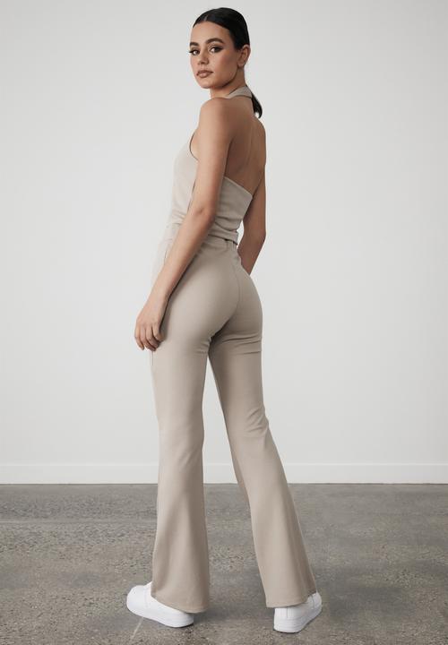 Factorie - Hype pull on pant - brown mushroom