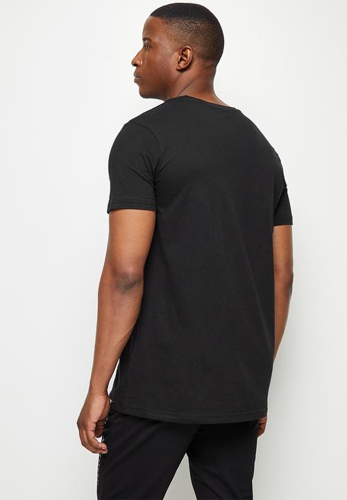 Lark & Crosse - L&c graphic crew neck tee - black