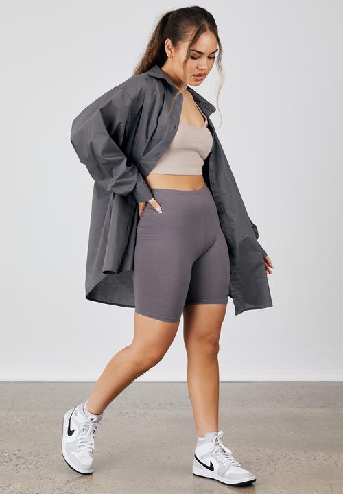 Factorie - Oversized long sleeve shirt - tornado