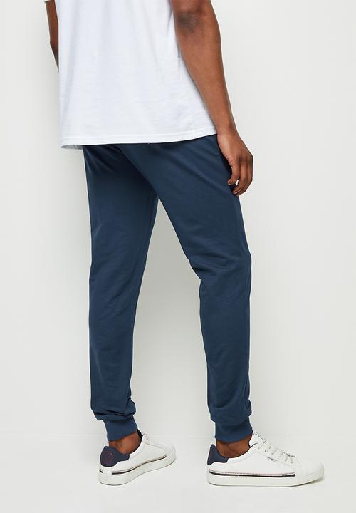 Lark & Crosse - Eldy slim fit sweatpants - navy