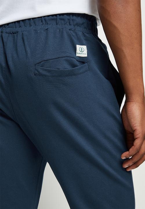 Lark & Crosse - Eldy slim fit sweatpants - navy