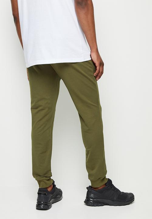 Lark & Crosse - Eldy slim fit sweatpants - khaki green