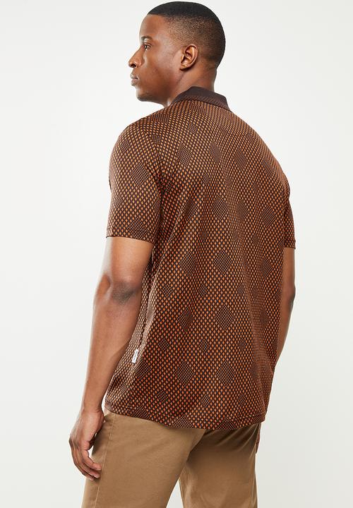 Ben Sherman - Mercerized golfer - rust