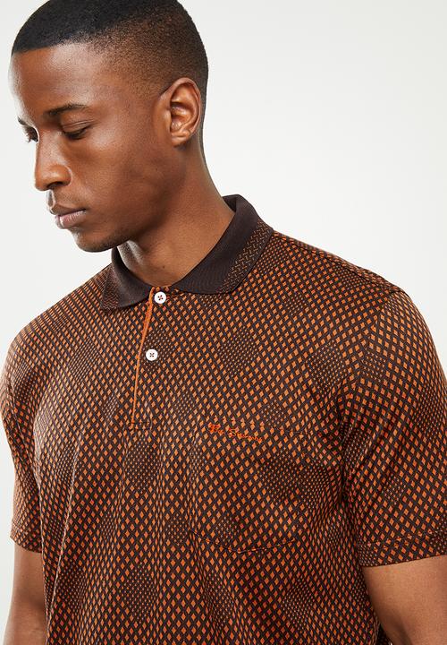 Ben Sherman - Mercerized golfer - rust