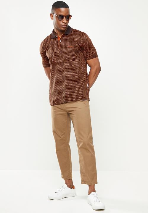 Ben Sherman - Mercerized golfer - rust