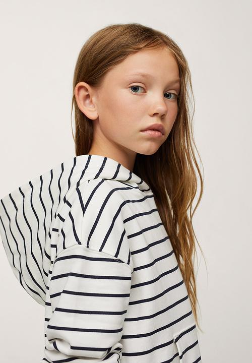 MANGO - Sweatshirt sailor - white