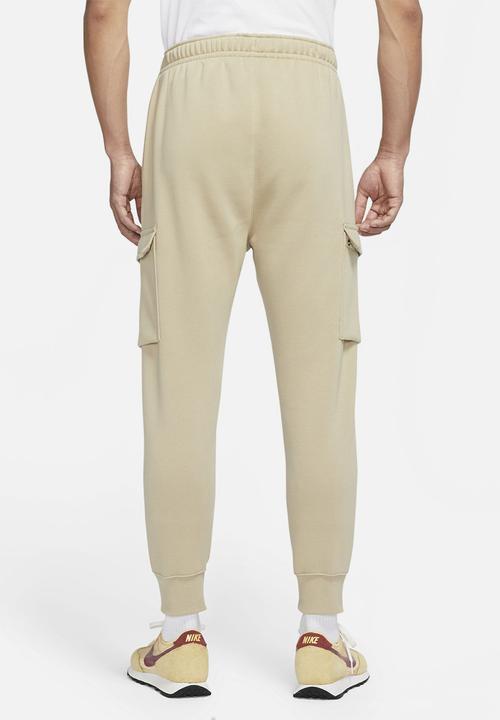 Nike - NSW Club Fleece Cargo Trousers - limestone/limestone/white