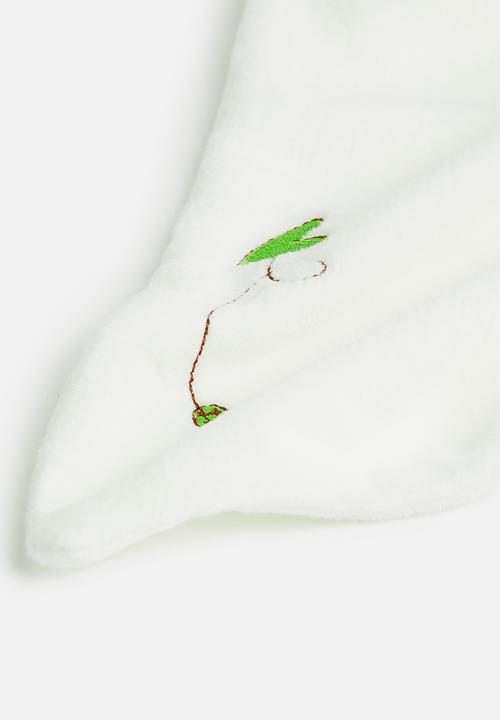 Pop Candy - Baby soft toy blanket - cream