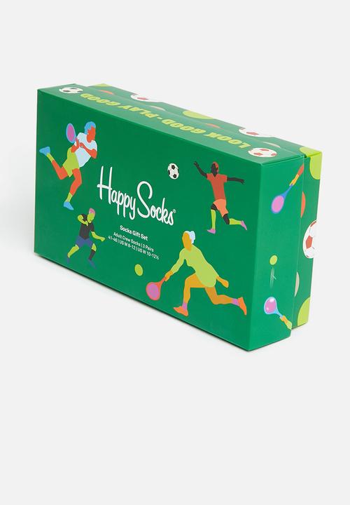 Happy Socks - 3-Pack sports socks gift set - multi 