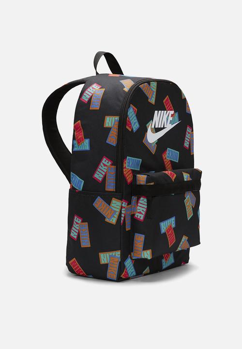 Nike - Nsw heritage backpack - black, black & white