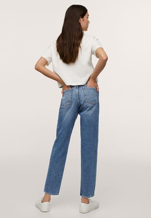 MANGO - Jeans mumt - blue