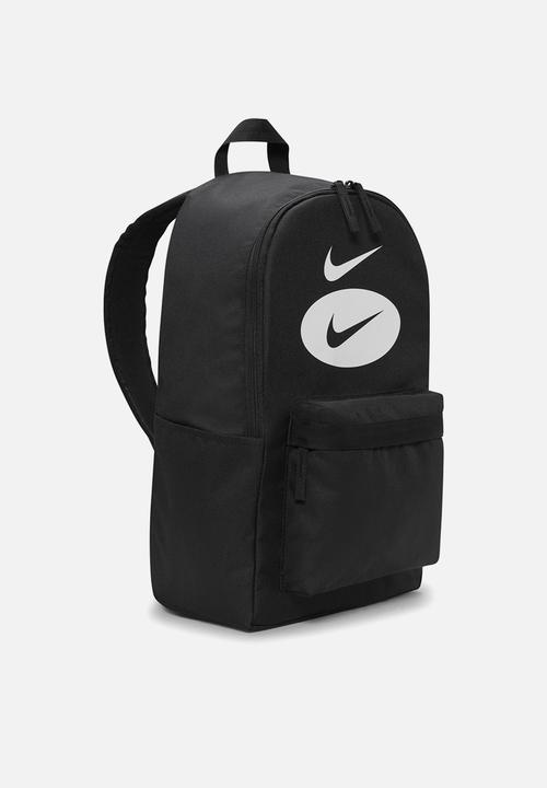 Nike - Nike heritage backpack - black, black & summit white