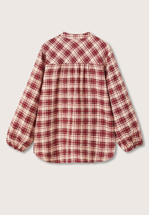 MANGO - Shirt olivia - red