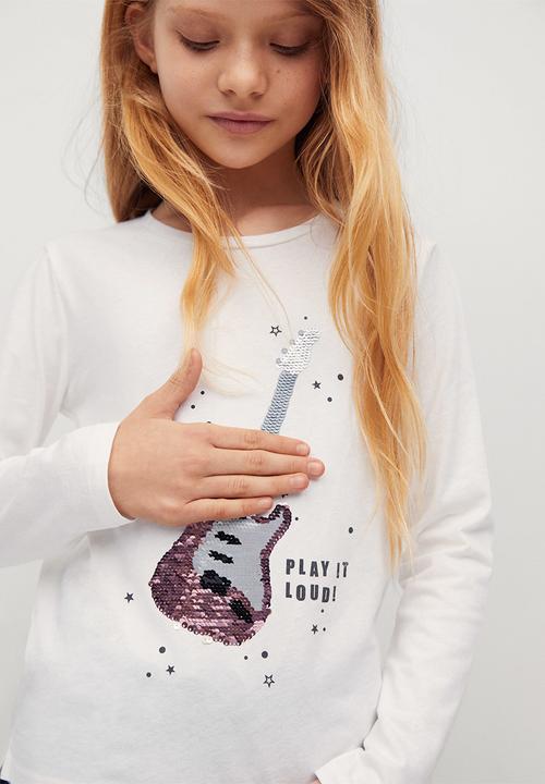 MANGO - Blouse lolly - white