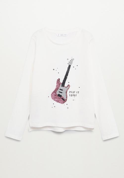 MANGO - Blouse lolly - white