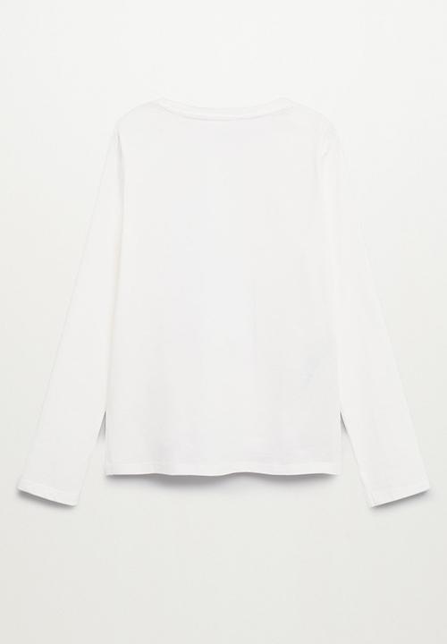 MANGO - Blouse lolly - white