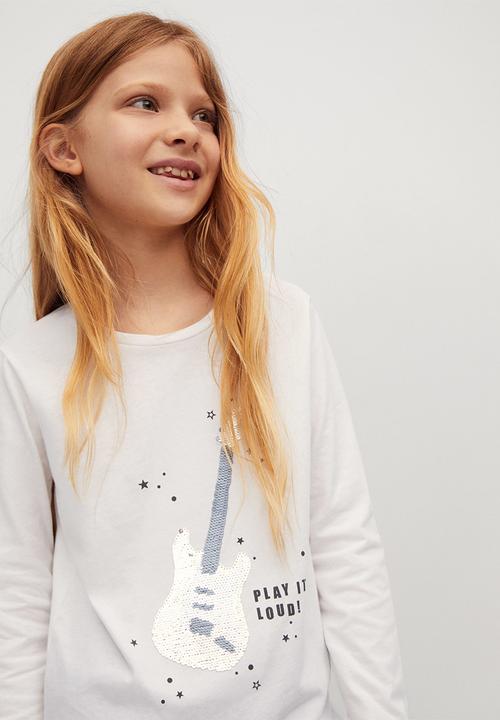 MANGO - Blouse lolly - white