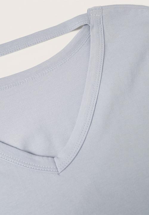 MANGO - T-shirt clap - blue