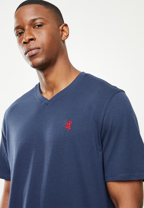 Pringle of Scotland - Core pima tee - navy