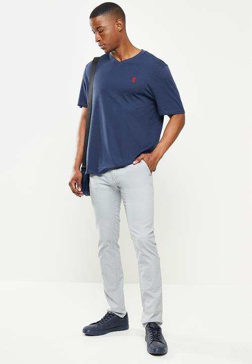 Pringle of Scotland - Core pima tee - navy