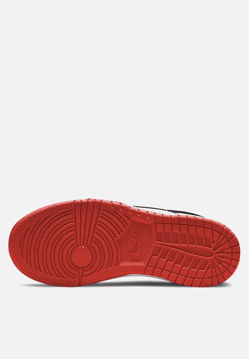 Nike - Nike dunk low - sail/black-black-chile red