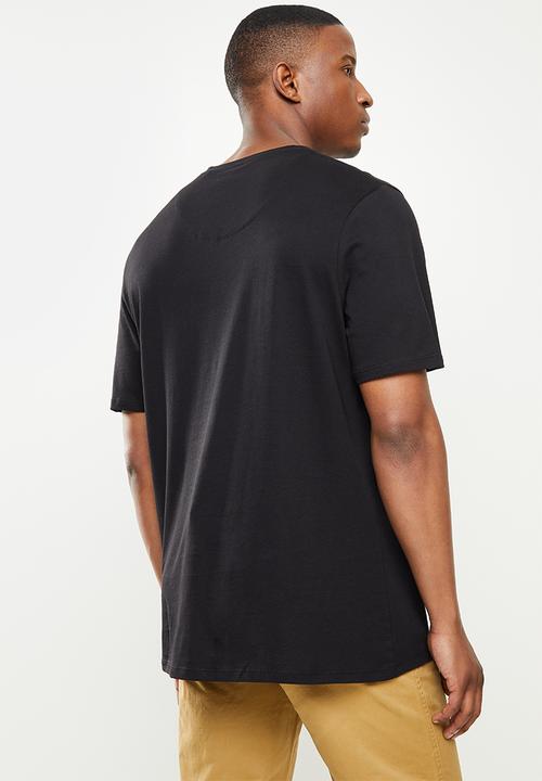 Pringle of Scotland - Core pima tee - black