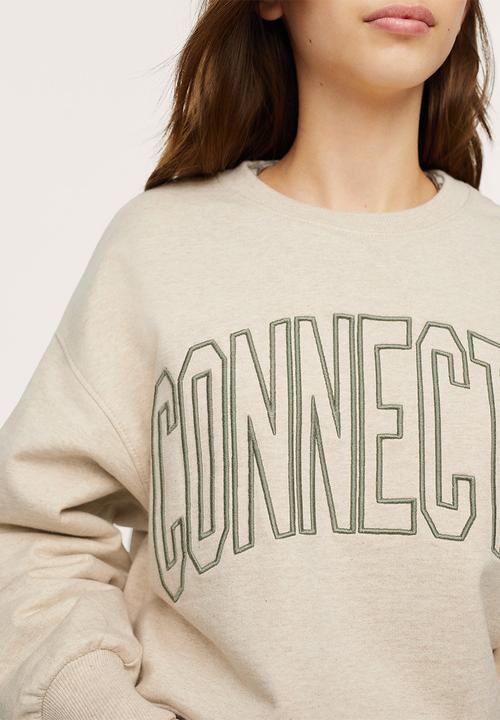 MANGO - Sweatshirt connect - beige