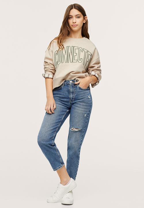 MANGO - Sweatshirt connect - beige