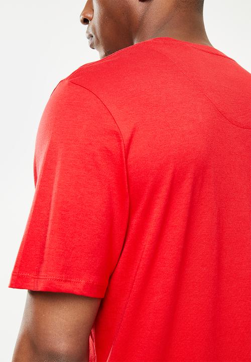 Pringle of Scotland - Core pima tee - red