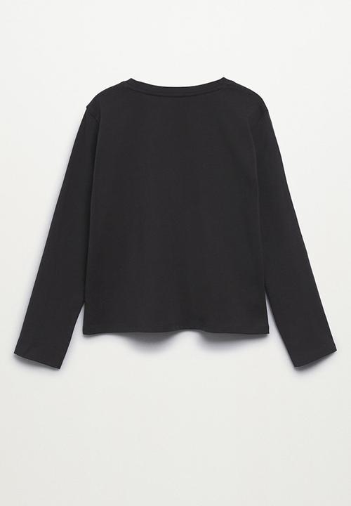MANGO - T-shirt music - charcoal