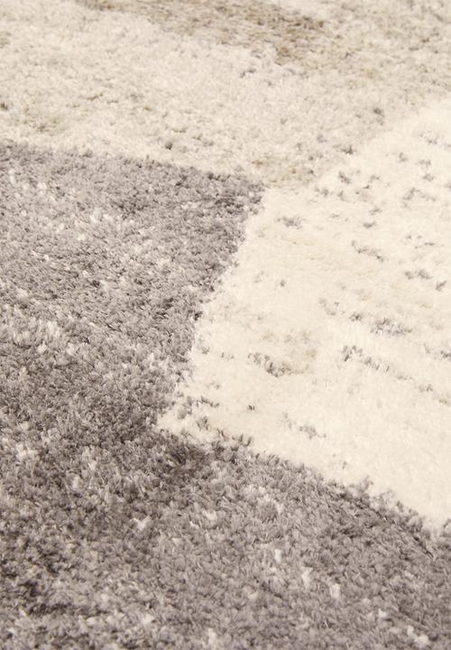 Hertex Haus - Circuit block flash rug - multi