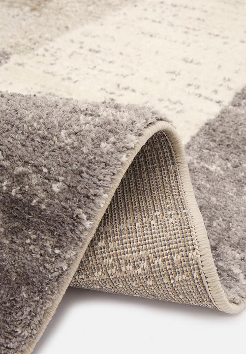 Hertex Haus - Circuit block flash rug - multi