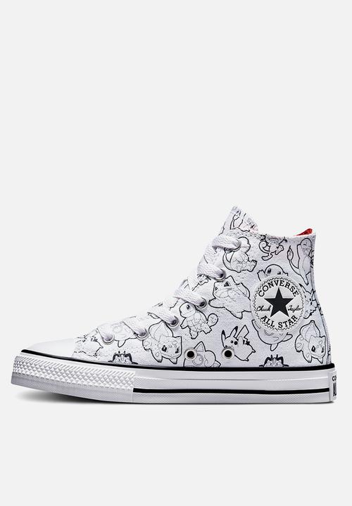 Converse - Pokemon chuck taylor all star - white/black