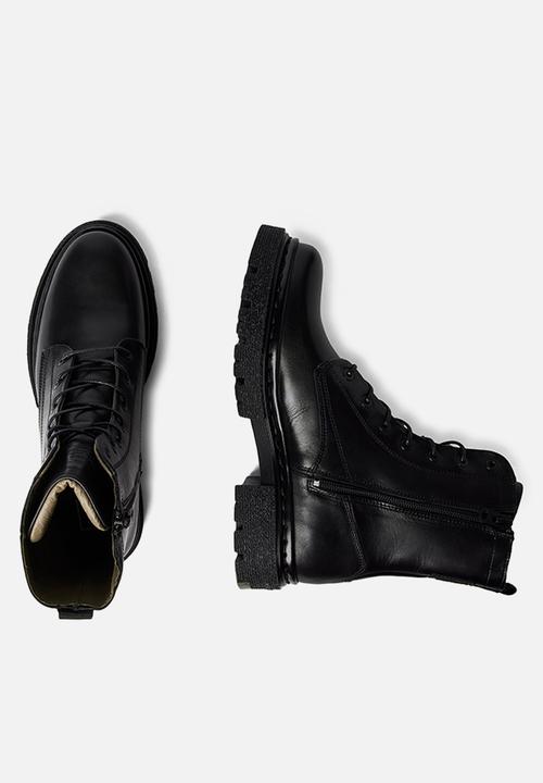 G-STAR - Kafey hgh lace lea w - black