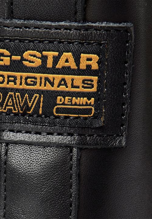 G-STAR - Kafey hgh lace lea w - black