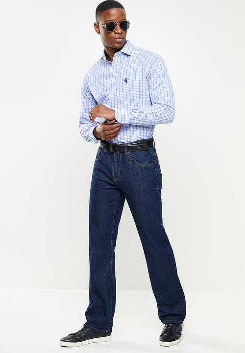 Pringle of Scotland - Msls0147ls classic - blue