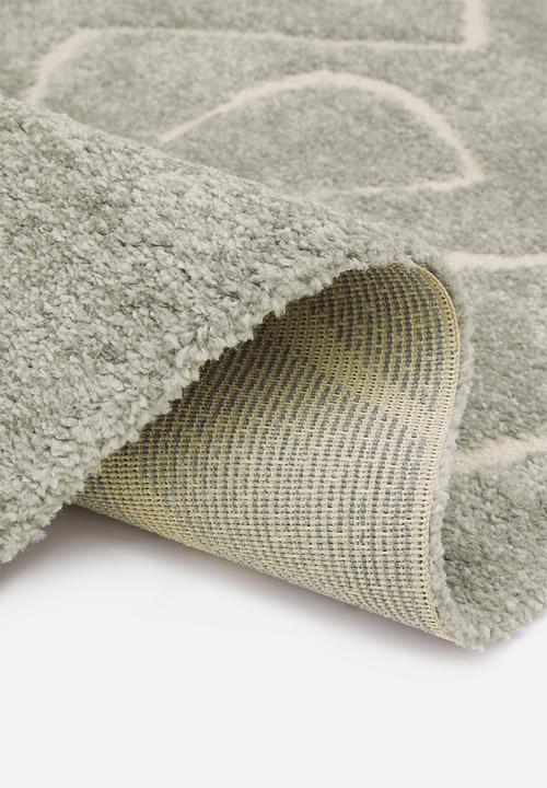 Hertex Haus - Perplex stormy rug - grey
