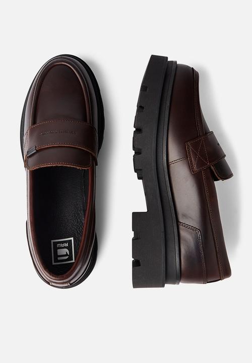 G-STAR - Joosa lf lea w - red/brown