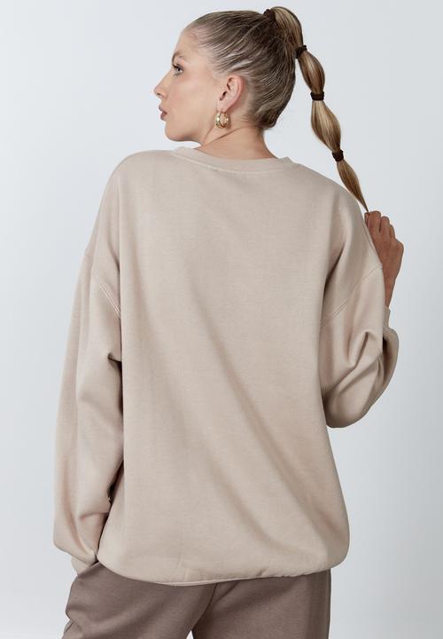 Factorie - Lcn nasa oversized graphic crew - lcn nas nude blush/nasa