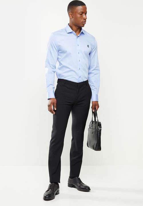 Pringle of Scotland - Core tailored long sleeve shirt - light blue