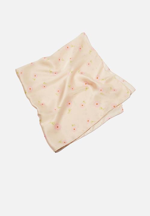 Rubi - Versatile scarf - lemon jalna daisy