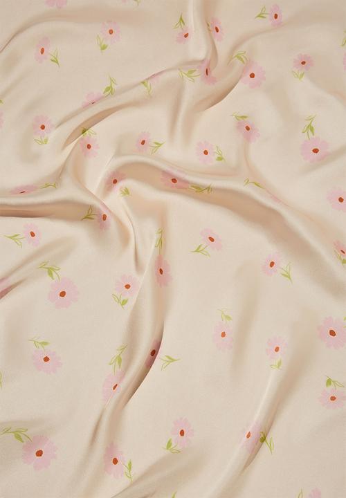 Rubi - Versatile scarf - lemon jalna daisy