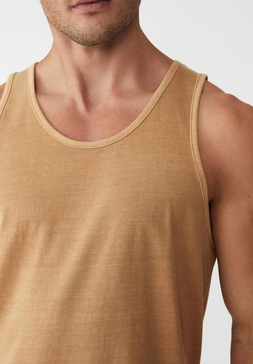 Cotton On - Vacation tank - golden oak washed