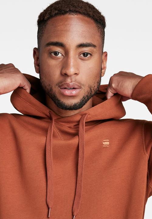 G-STAR - Premium core hoodie - auburn