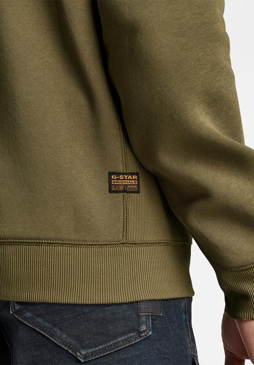 G-STAR - Premium core hoodie - cavalry
