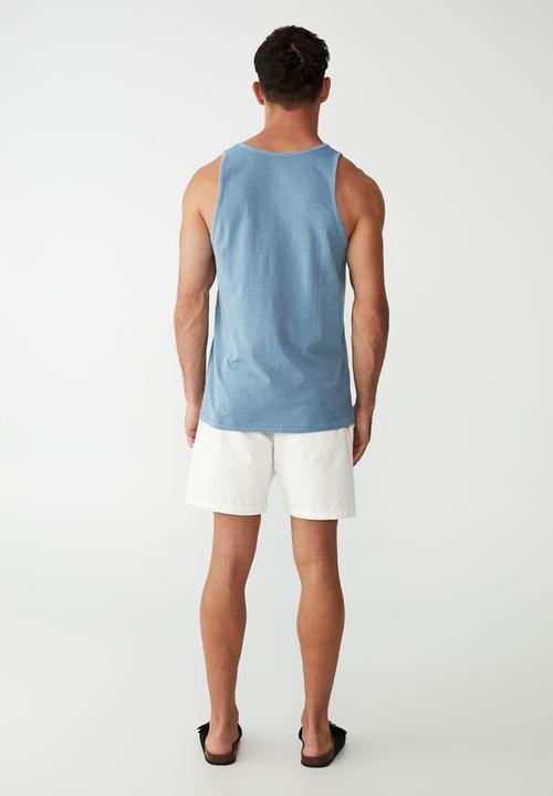 Cotton On - Vacation tank - chalk blue washed