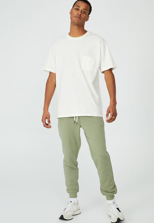 Cotton On - Trippy slim trackie - sage