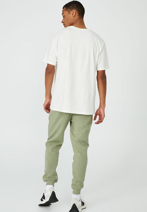 Cotton On - Trippy slim trackie - sage